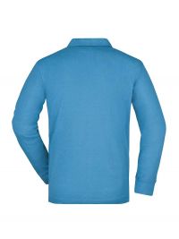 Mens Workwear Polo Shirt Pocket Longsleeve Essential
